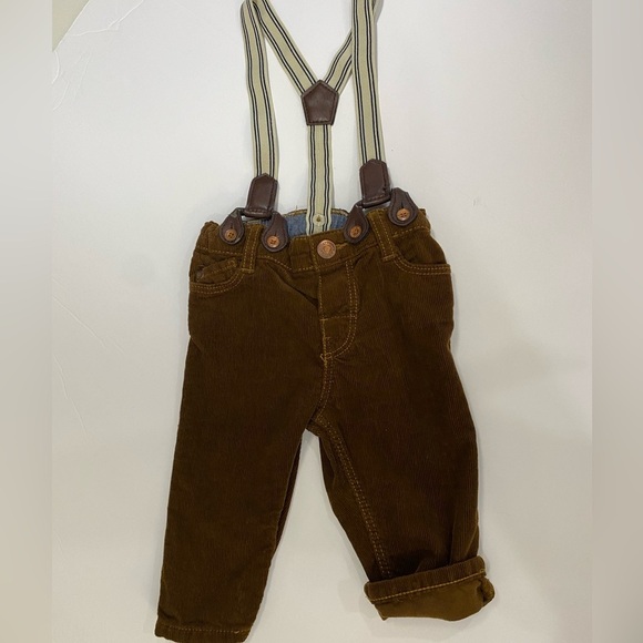 LIKE NEW ✨ H&M boy OVERALLS 👖 Size: 4-6M - Picture 3 of 8